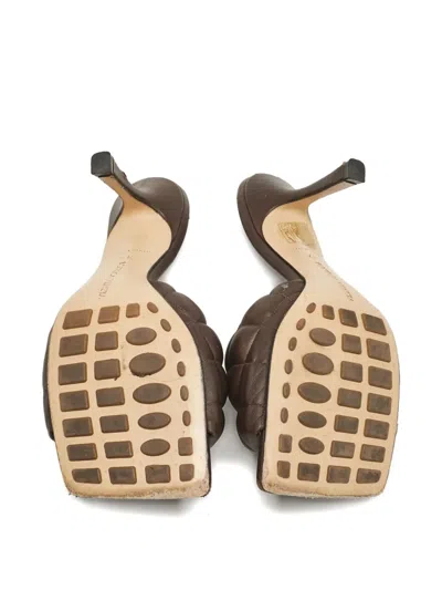 Pre-owned Bottega Veneta Quilted Leather Sandals