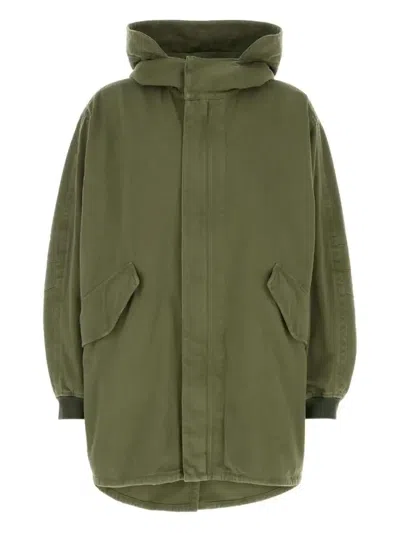 The Row Kemet Oversized Cotton-canvas Hooded Jacket