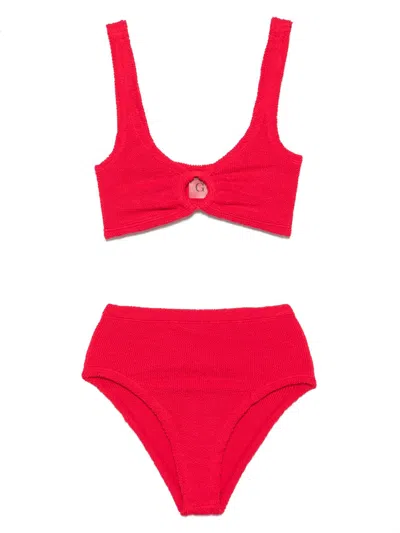 Hunza G Nadine Crinkle-texture Bikini