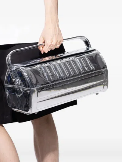 Puma X Asap Rocky Metallic Tote Bag In Metallic