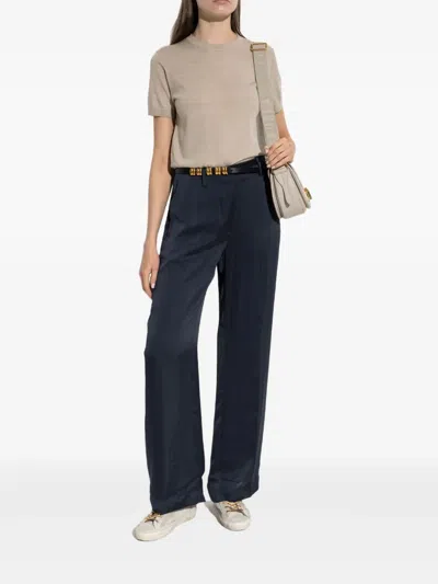 Theory Short-sleeve Wool T-shirt