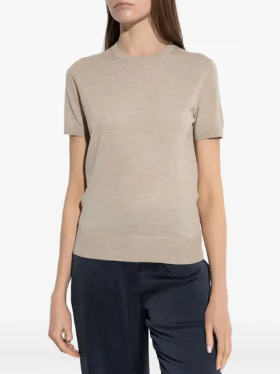 Theory Short-sleeve Wool T-shirt