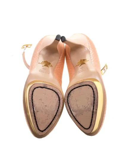 Pre-owned Charlotte Olympia Quilted Platform Pumps