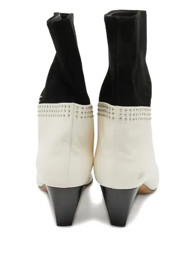 Pre-owned Jimmy Choo 70mm Pointed Toe Stud Boots