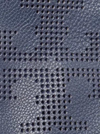 Pre-owned Tory Burch Perforated Leather Crossbody Bag