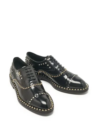 Pre-owned Zadig & Voltaire  Studded Leather Oxford Shoes