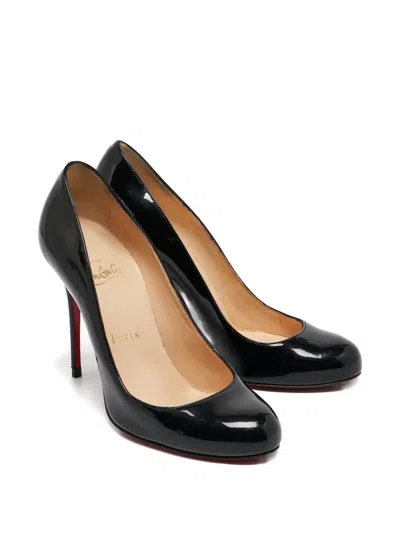 Pre-owned Christian Louboutin 120mm Leather Heeled Pumps