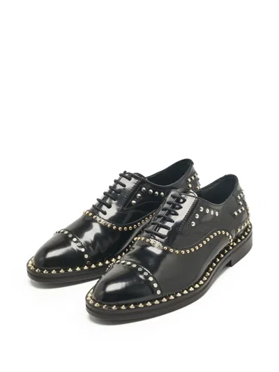 Pre-owned Zadig & Voltaire  Studded Leather Oxford Shoes