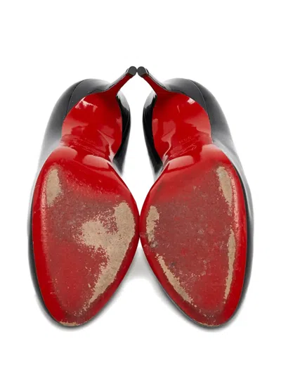 Pre-owned Christian Louboutin 120mm Leather Heeled Pumps