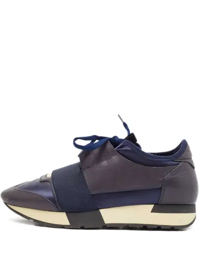 Pre-owned Balenciaga Race Runner Sneakers