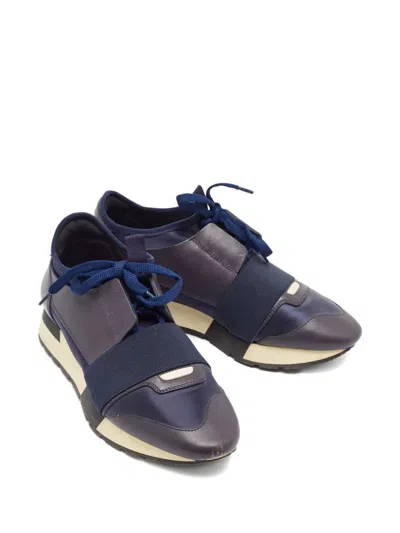 Pre-owned Balenciaga Race Runner Sneakers