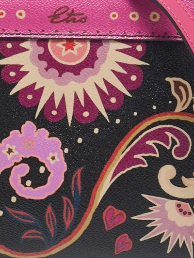 Pre-owned Etro Paisley Floral Crossbody Bag