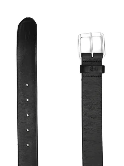 Marc O'polo Leather Belt In Black