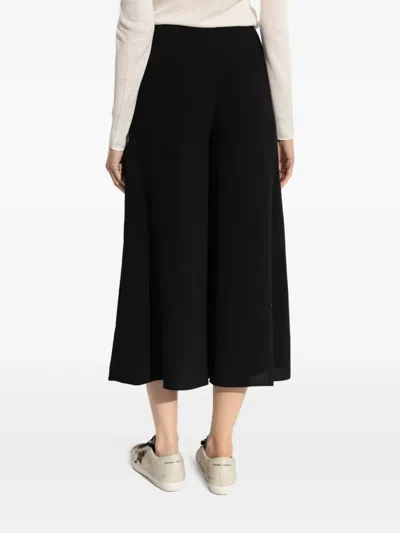Theory Cropped Trousers In Black