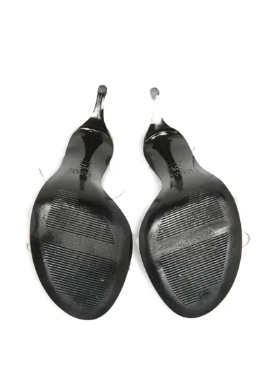 Pre-owned Stuart Weitzman Clear Rhinestone Sandals