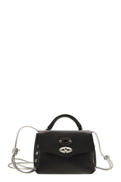 Zanellato Postina Daily Night Baby Shoulder Bag In Black