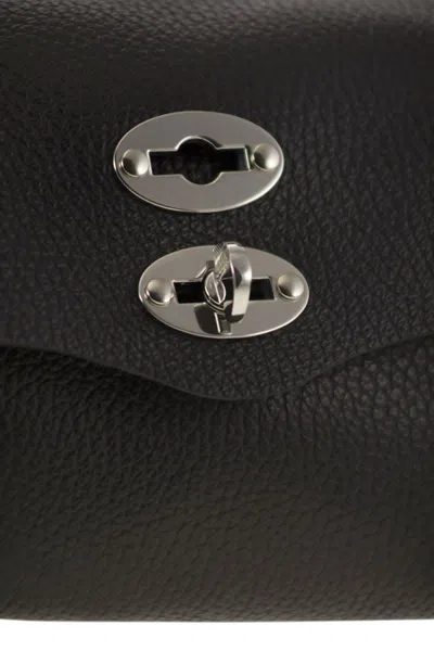 Zanellato Postina Daily Night Baby Shoulder Bag In Black
