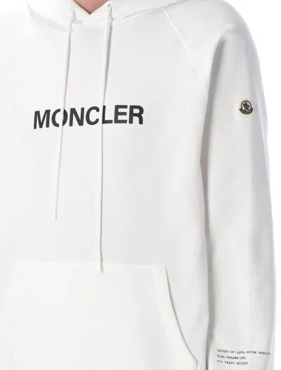 Moncler Genius Moncler X Fragment Hiroshi Fujiwara Relaxed Fit Hoodie With Cartoon Logo And Drawstring Hood
