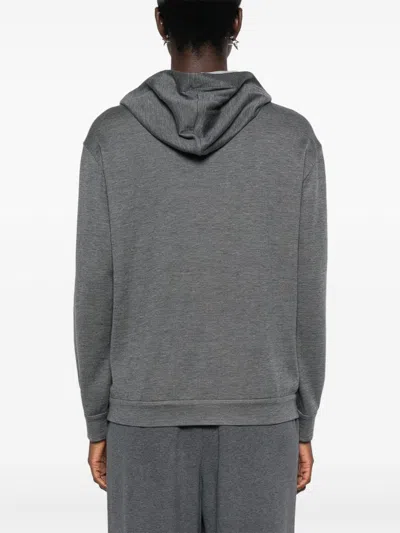 Brunello Cucinelli Cotton And Silk Blend Hooded Zipped Cardigan