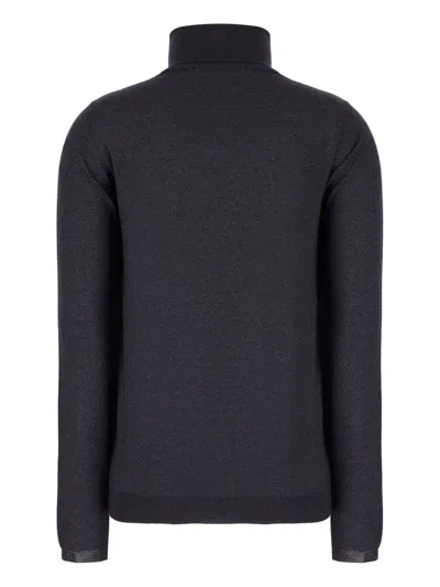 Brunello Cucinelli Cashmere Turtle-neck Sweater In Black