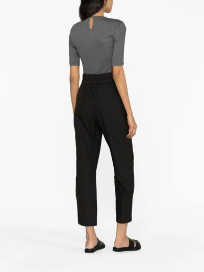 Brunello Cucinelli Crew Neck Keyhole Back Stretch Fabric