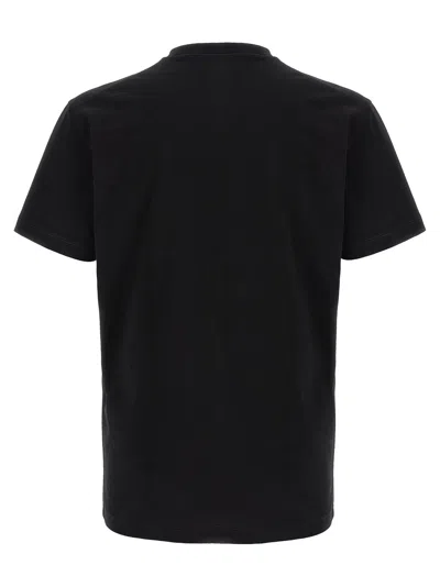 Dsquared2 T-shirt With Pocket And Logo In Black