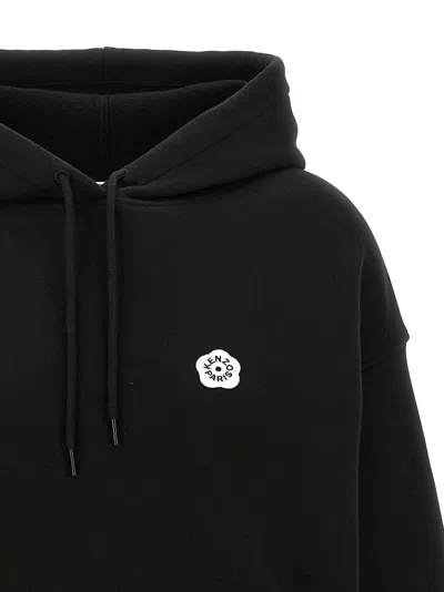 Kenzo Hooded Sweatshirt Boke In Black