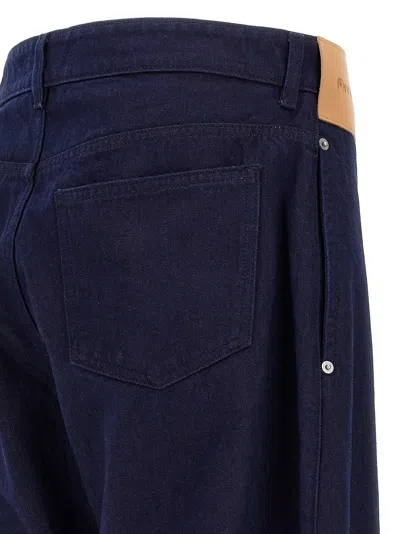 Jw Anderson J.w.anderson 'turn Up Twisted Workwear' Jeans In Blue