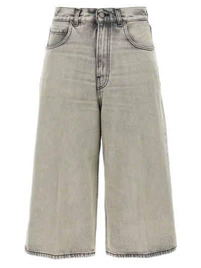 Haikure Belle Five-pocket Wide-leg Jeans In Gray
