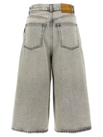 Haikure Belle Five-pocket Wide-leg Jeans In Gray