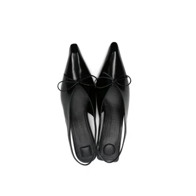 Jacquemus Les Slingbacks Cubisto Shoes In Black
