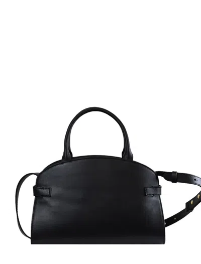 Coccinelle Medium Sabine Belted Cowhide Tote Bag