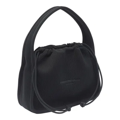 Alexander Wang Ryan Large Bag In Ribbed Knit