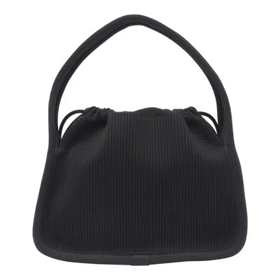 Alexander Wang Ryan Large Bag In Ribbed Knit