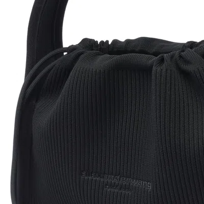 Alexander Wang Ryan Large Bag In Ribbed Knit