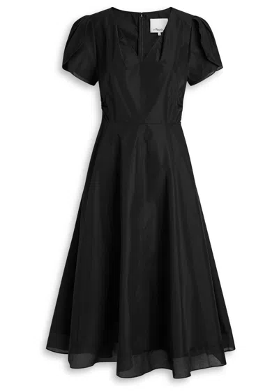 3.1 Phillip Lim Soft Tulip Cotton-blend Midi Dress