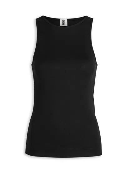By Malene Birger Amani Ribbed Stretch-cotton Tank