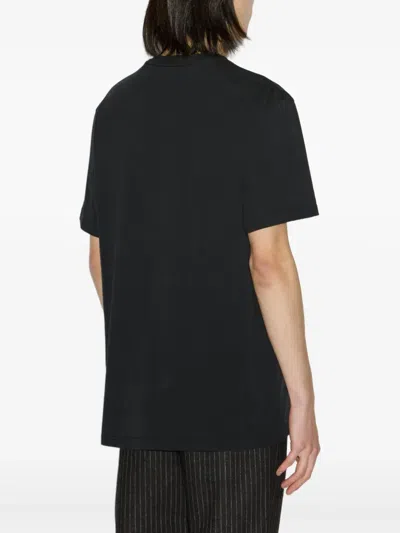 Isabel Marant Black Crewneck Embroidered T-shirt