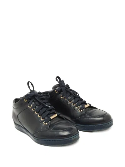 Pre-owned Jimmy Choo Leather Low-top Sneakers