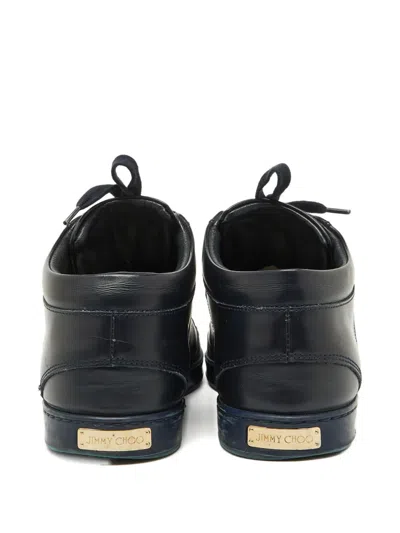 Pre-owned Jimmy Choo Leather Low-top Sneakers
