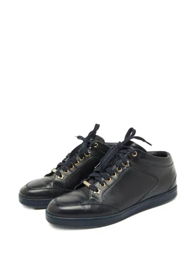 Pre-owned Jimmy Choo Leather Low-top Sneakers