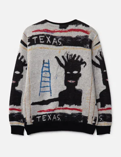 Wacko Maria Jean Michel Basquiat - Cardigan (type-1) In Multi