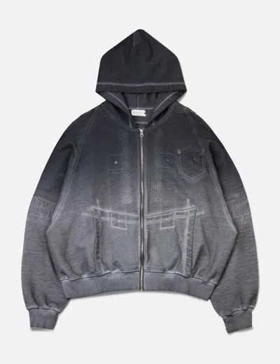 Æ Synctx® Braces Zip Up Hoodie