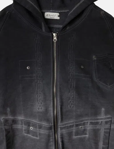 Æ Synctx® Braces Zip Up Hoodie
