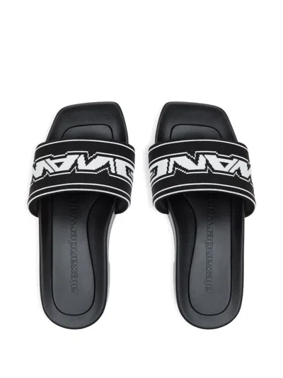 Alexander Wang Chinelas - Negro In Black