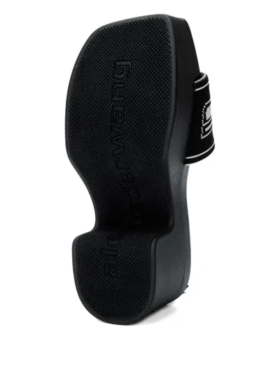 Alexander Wang Chinelas - Negro In Black