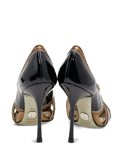 Pre-owned Dolce & Gabbana Leather Cut-out Pumps
