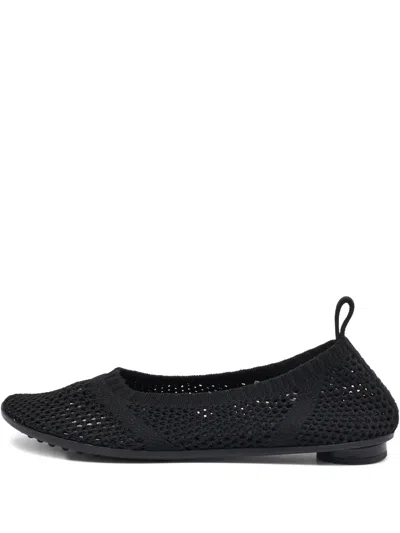 Pre-owned Bottega Veneta Knit Mesh Ballet Flats
