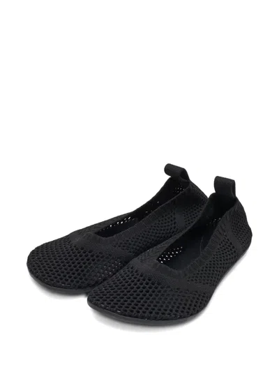 Pre-owned Bottega Veneta Knit Mesh Ballet Flats