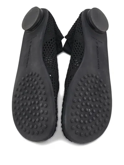 Pre-owned Bottega Veneta Knit Mesh Ballet Flats